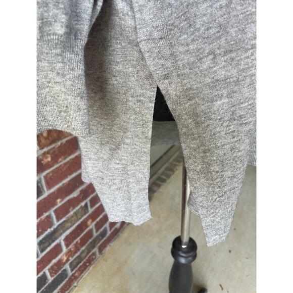 Another Love Gray Rainbow Sweater - side slits - size XL - Picture 3 of 9